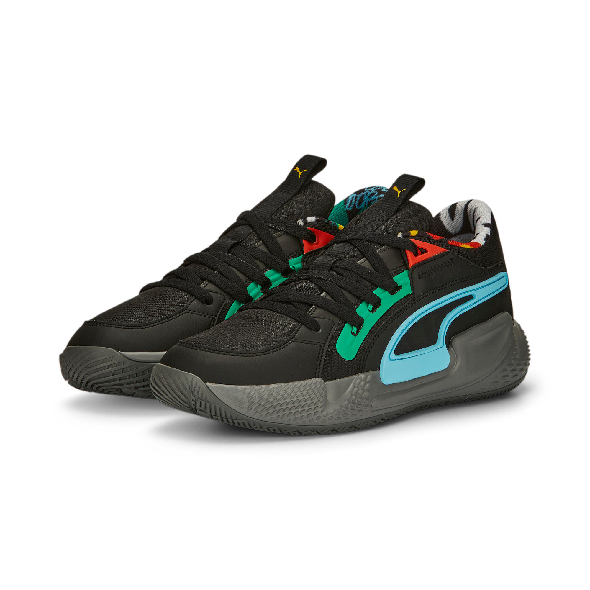 Zapatillas de Baloncesto para Adultos Puma Court Rider Chaos Negro 5/7