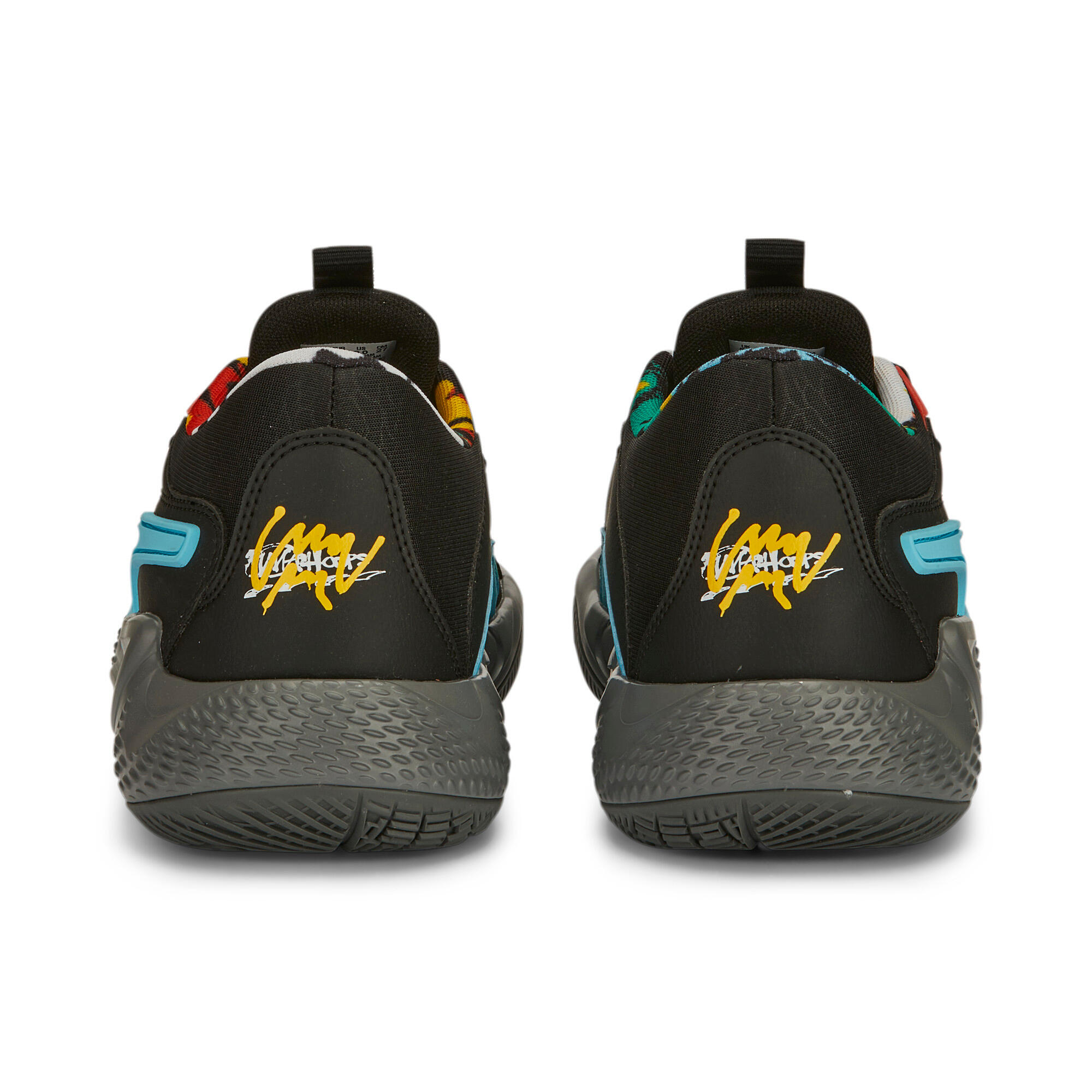 Zapatillas de Baloncesto para Adultos Puma Court Rider Chaos Negro 6/7