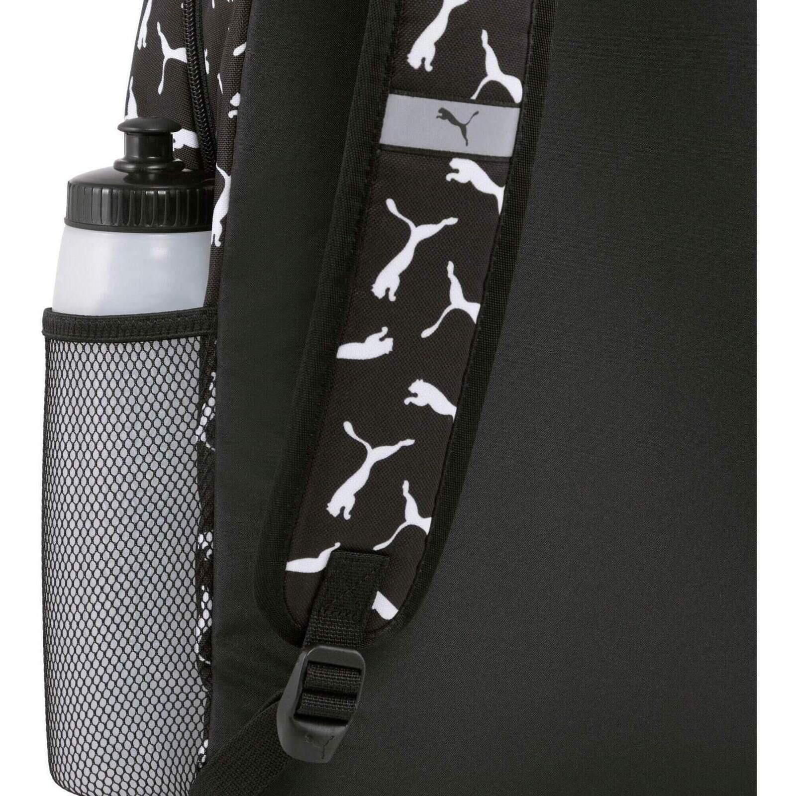Mochila Puma Phase Aop Backpack 22L, Preto, Unissex 4/4