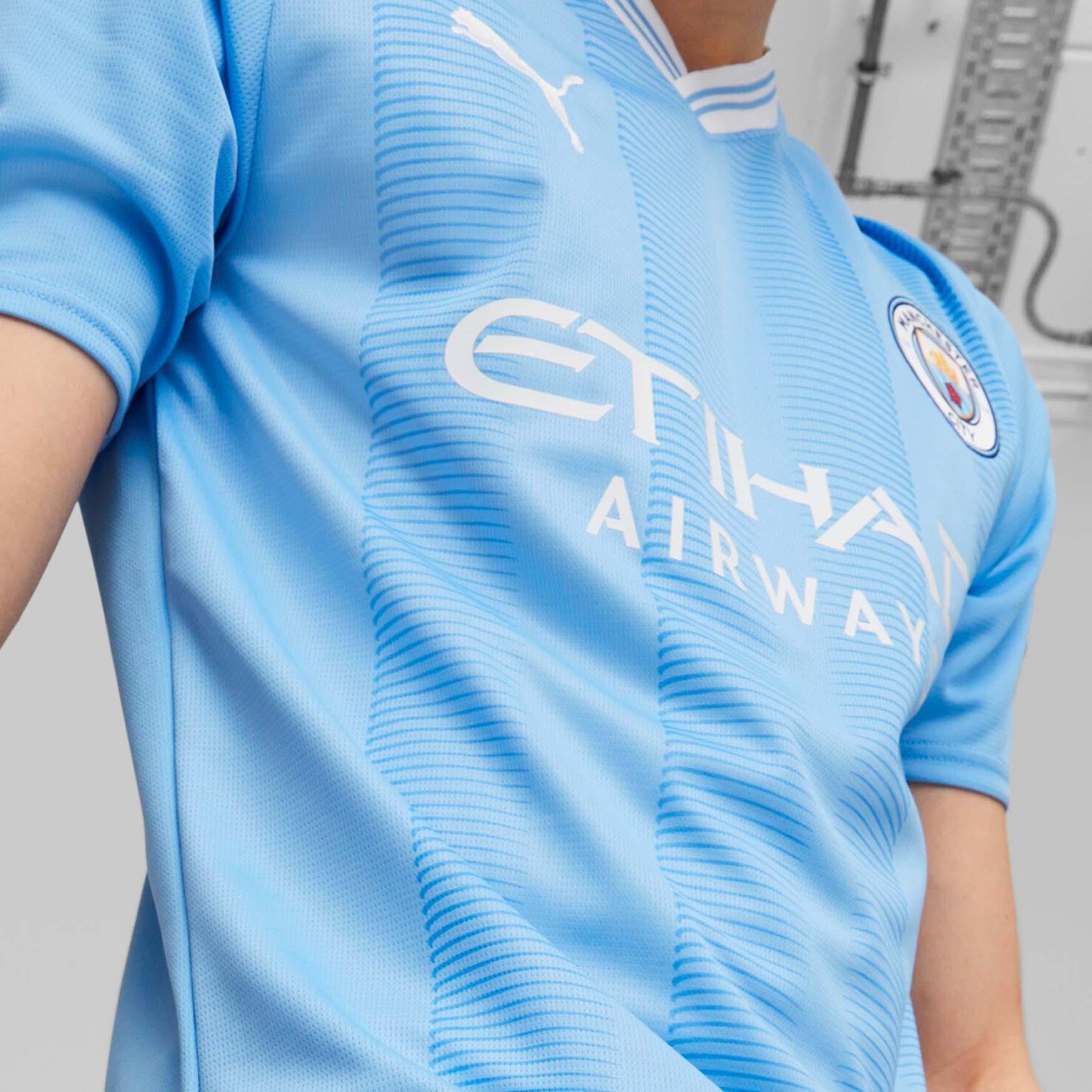Veste MCFC HOME JSY REP Puma 01-Team Light Blue-PUMA W 770438 - Puma 4/7