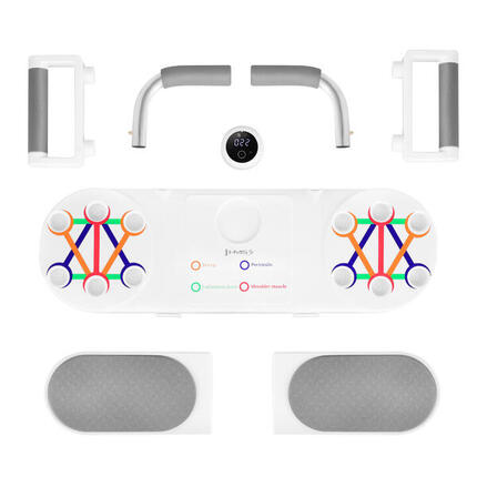 Multifunktionales Bauch- und Liegestütz-Trainingsbrett mit Zähler DBP03 HMS