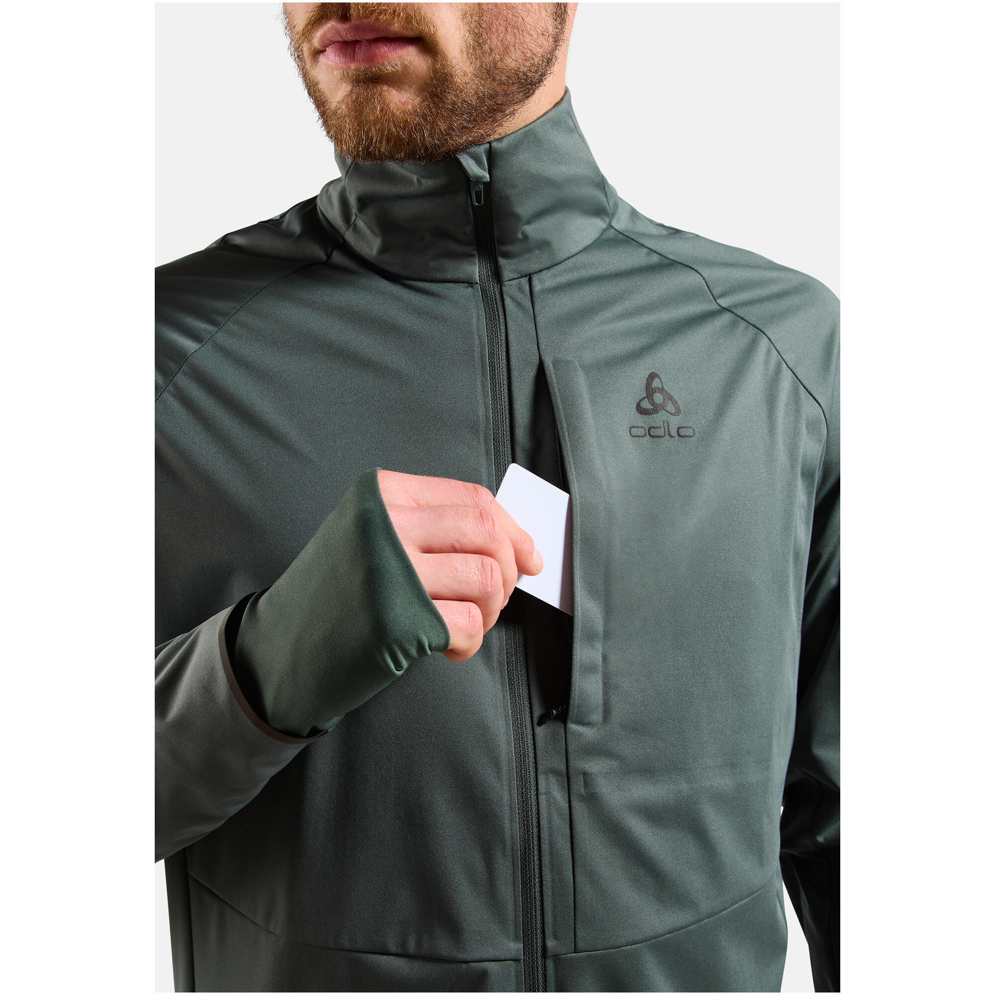 Kurtka ocieplana Odlo Jacket ZEROWEIGHT PRO WARM REFLECTIVE 5/7