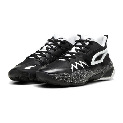 Scarpe da basket Genetics Speckle unisex PUMA Black White