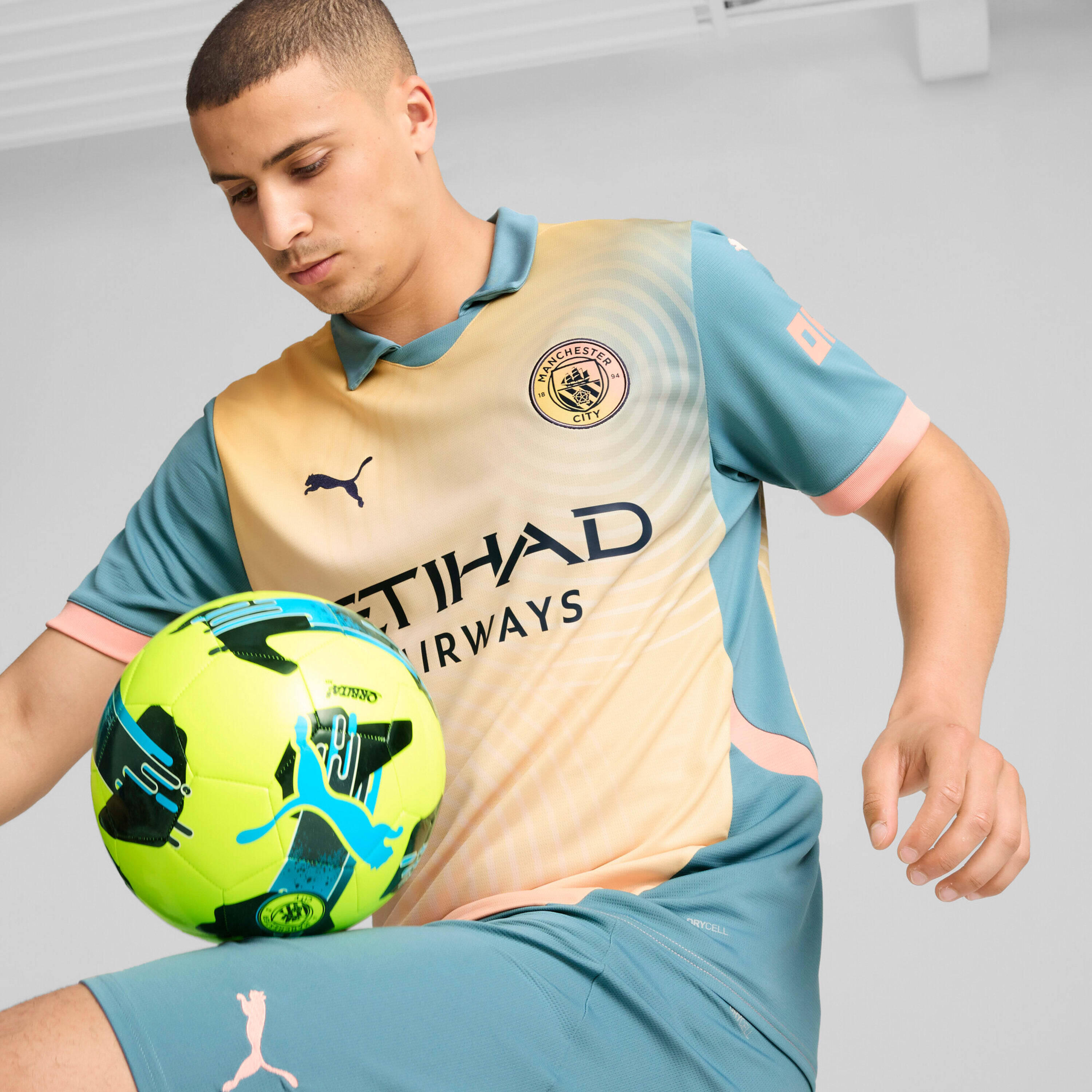 Quarto Camisola Manchester City 2024/25 6/7