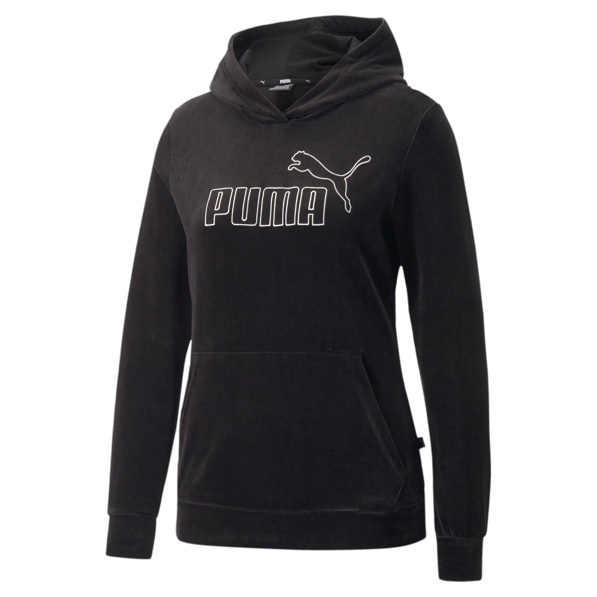 PUMA Mikina univerzálni dámské Puma Ess Velour Hoodie