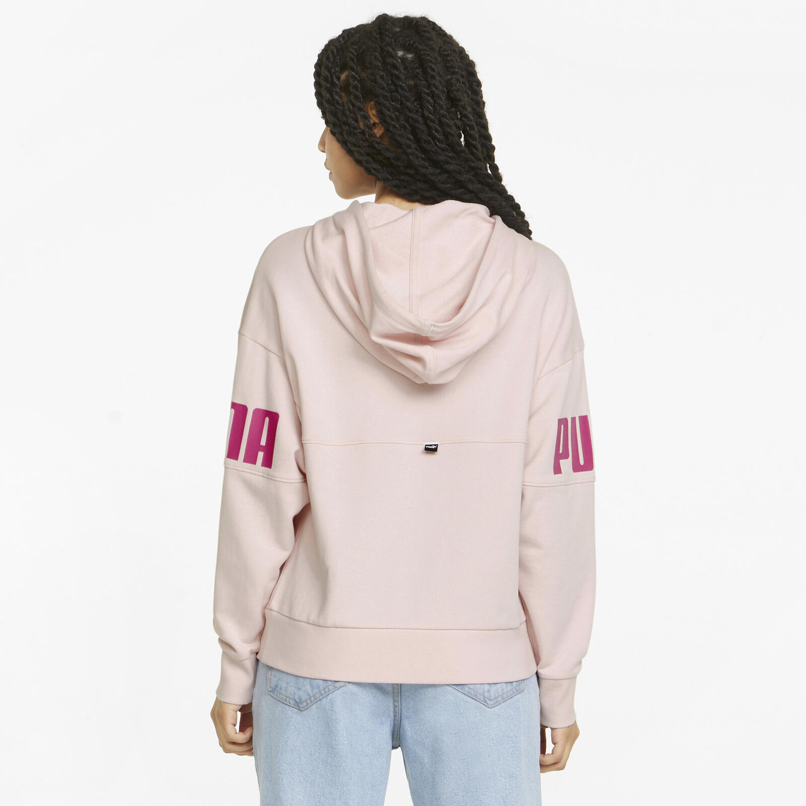 Hoodie Puma Colorblock Power, Cor de rosa, Mulheres 4/5