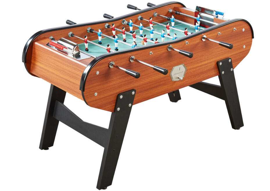 Baby foot de bar en bois foncé Catenaccio 3/7