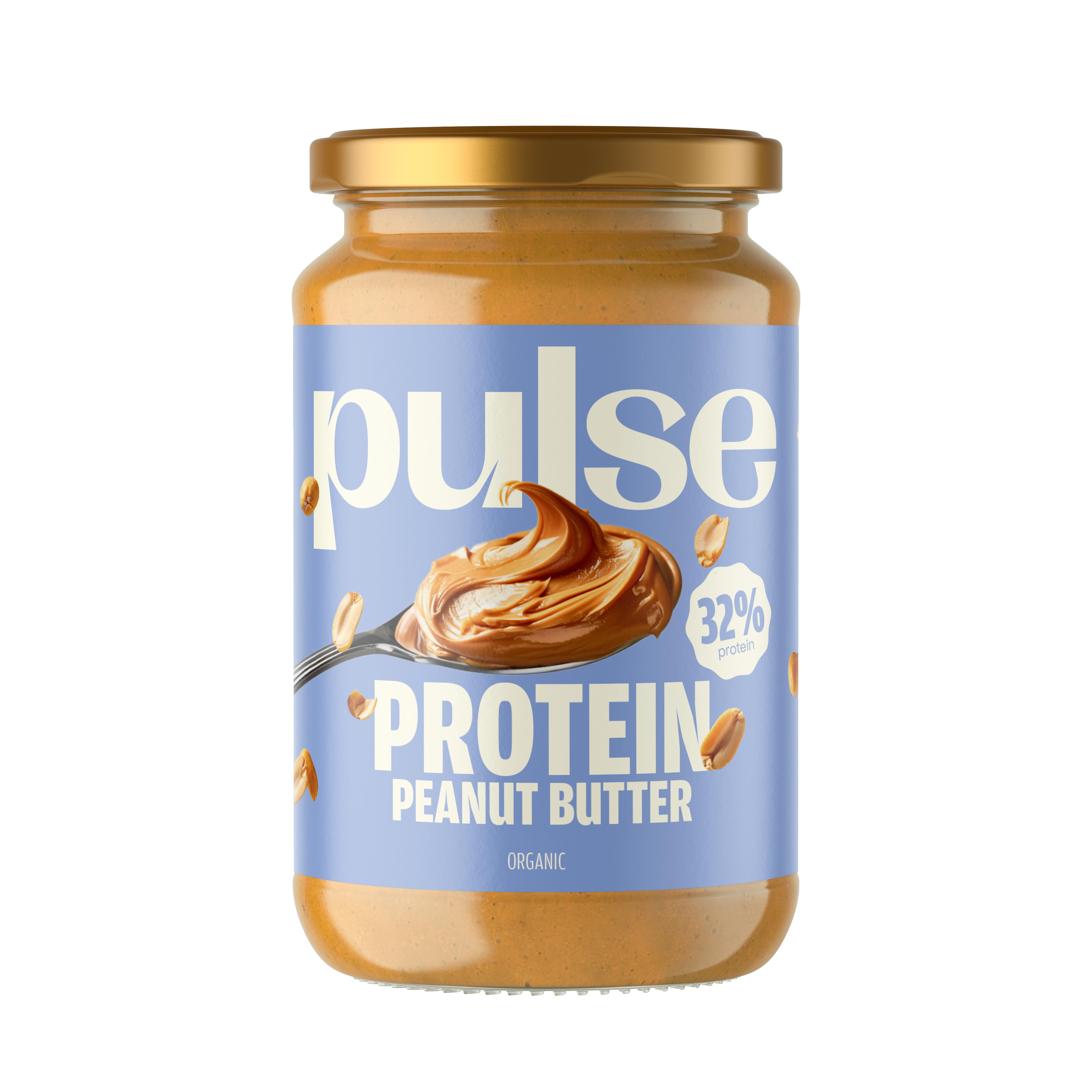 Pulse Protein - Beurre De Cacahuète Protéiné Bio 500g (32% Protéine) - Pâte À Tartiner - 500 G - Decathlon