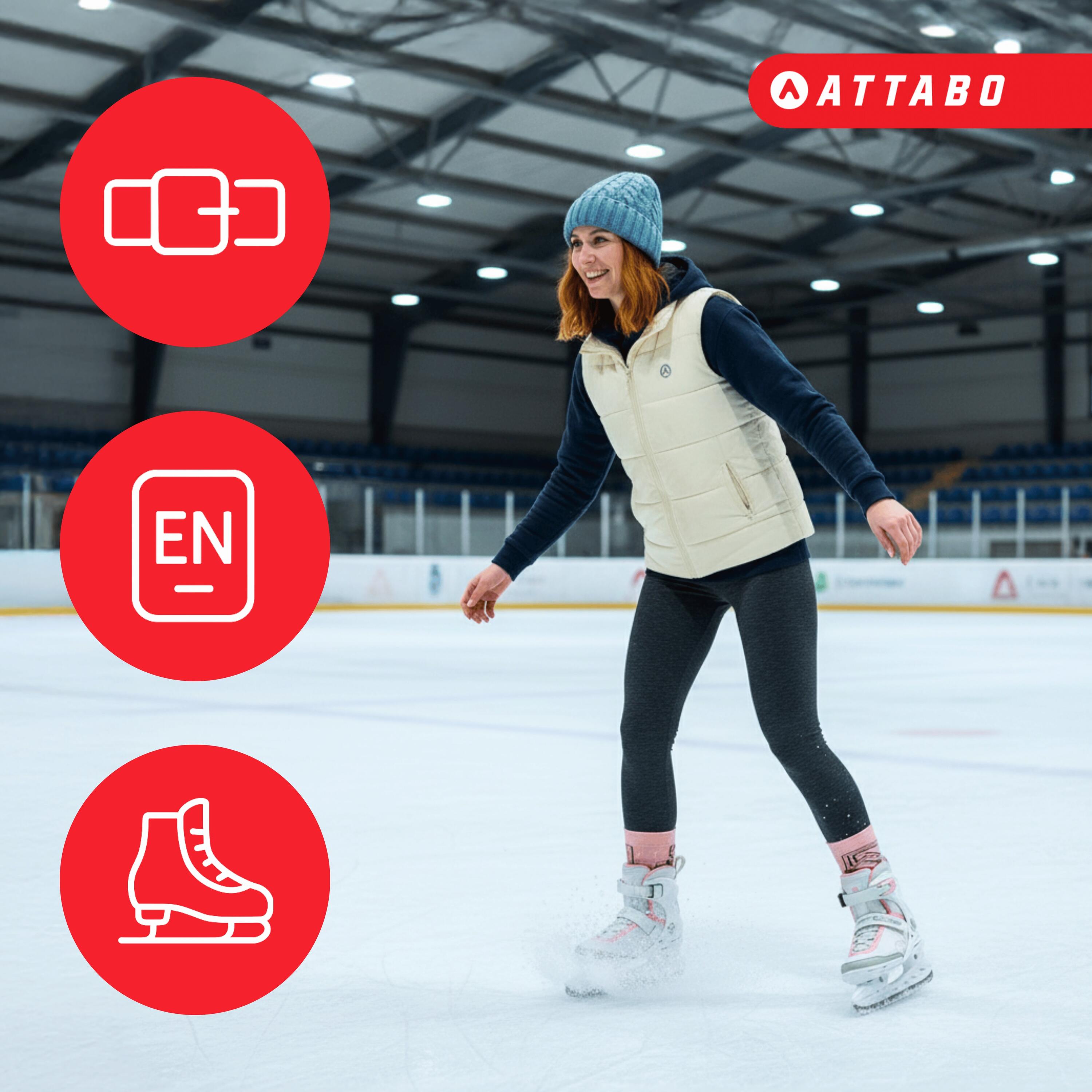 Patins à glace récréatifs ATTABO Tora pour femmes 3/7
