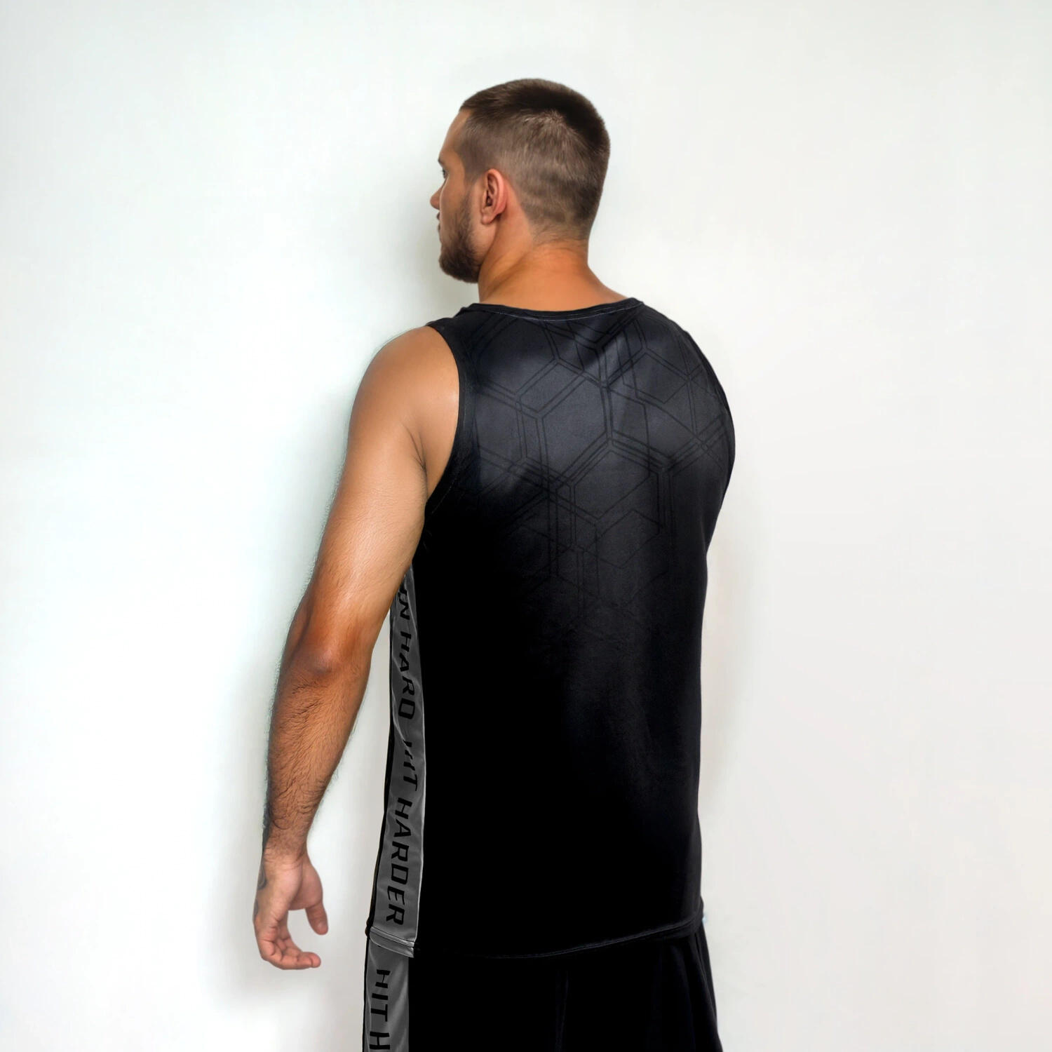 Koszulka bokserska TankTop Silver DBX Bushido 3/7