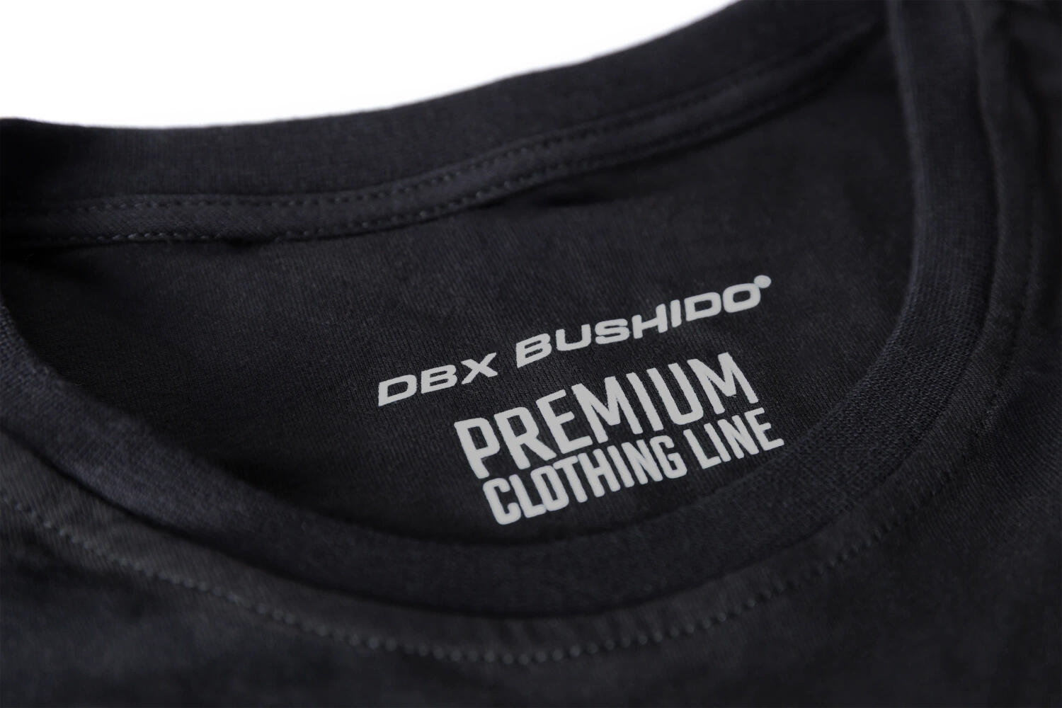 T-Shirt bawełniany Premium z małym szarym logo DBX Bushido 4/7