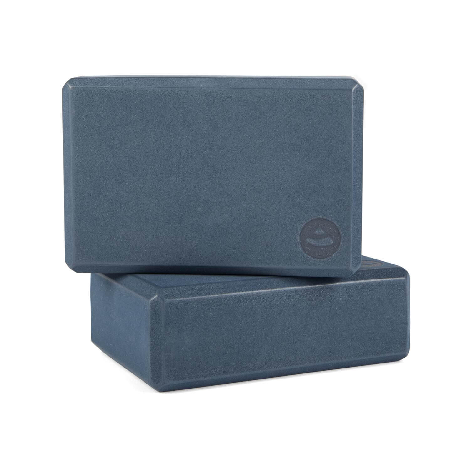 Set Bodhi Yoga Flow: tappetino, due blocchi, tracolla, borsa - Blu navy 4/7