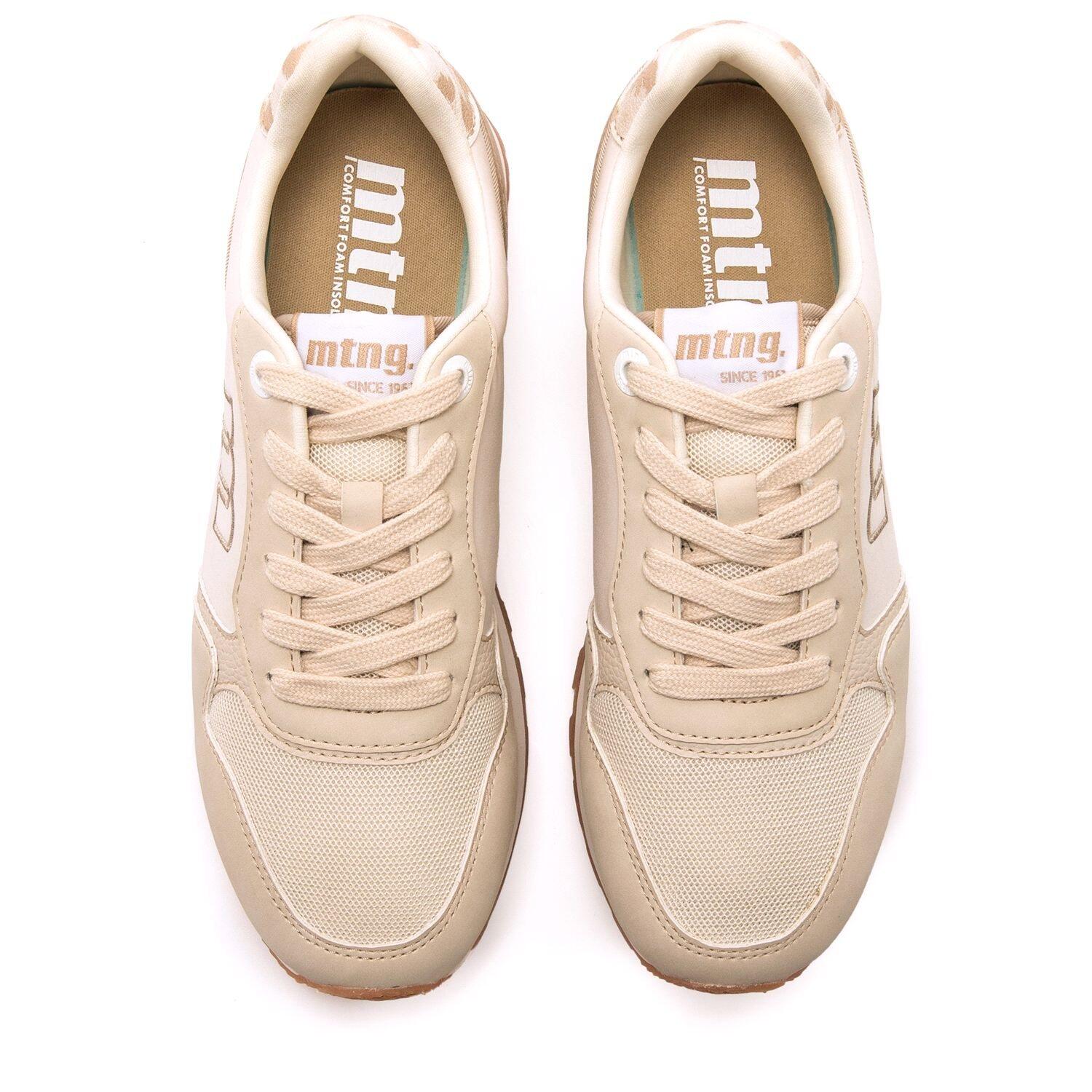 Sneakers femme MTNG Joggo beige 4/6