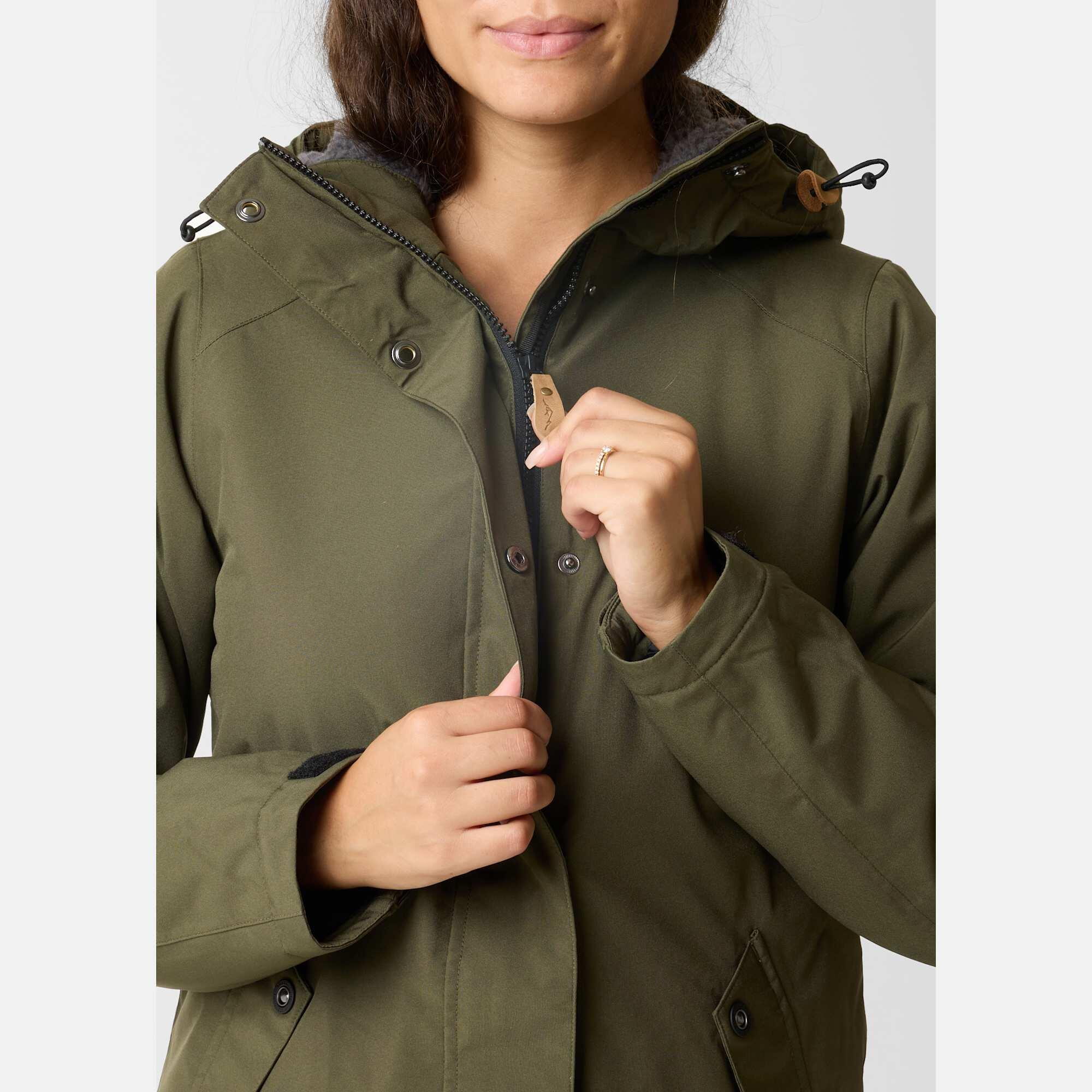 Damen Wandern Winterjacke wasserdicht winddicht Sarek isolierte Jacke 7/11