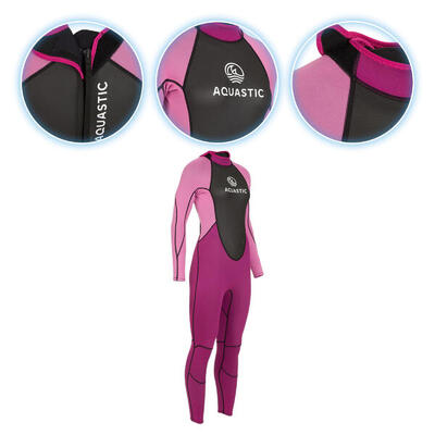 Muta da surf donna AQUASTIC in neoprene 3/2 mm WAVEY