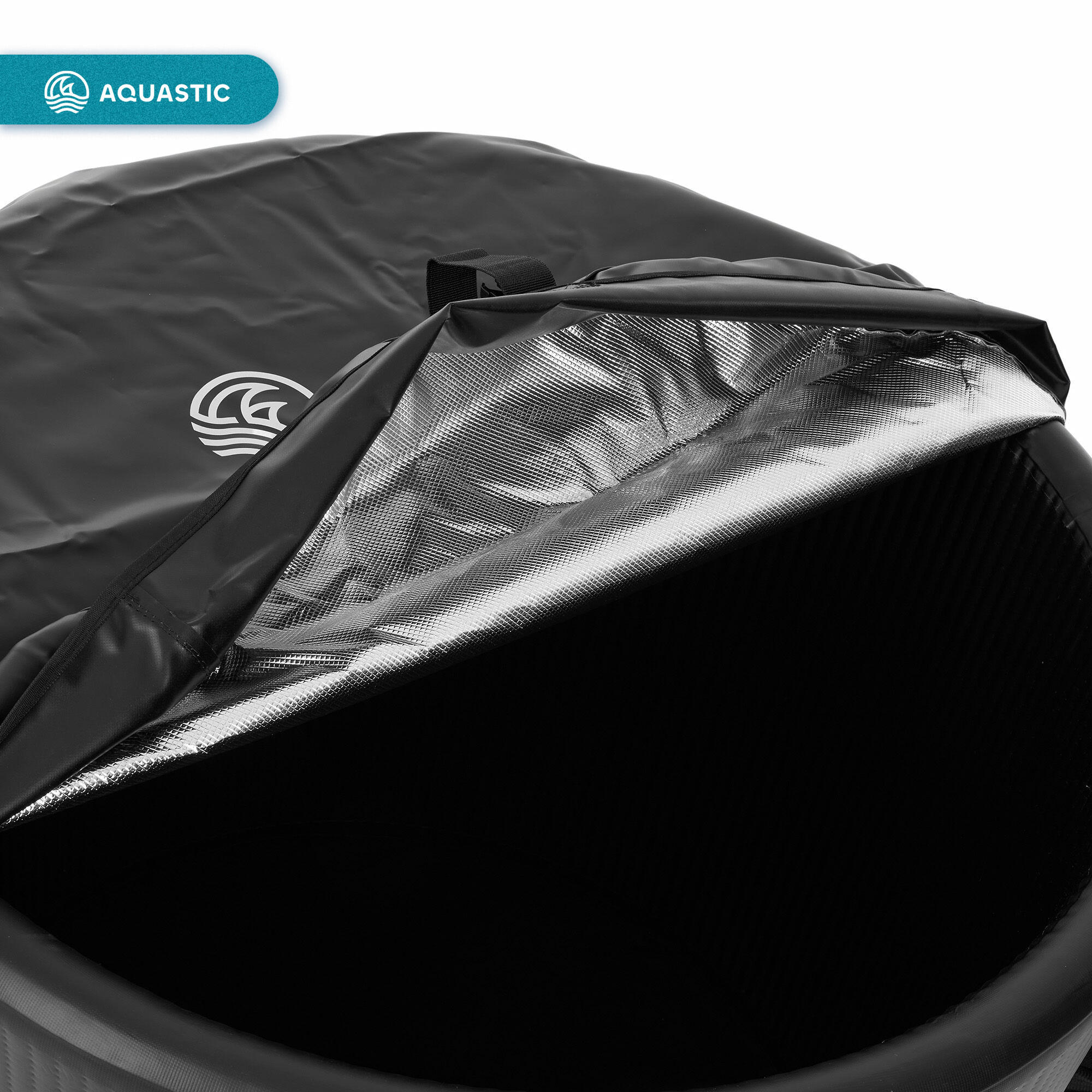 Ensemble AQUASTIC piscine 382L avec unité pour baignade hivernale BrrFree 5/7