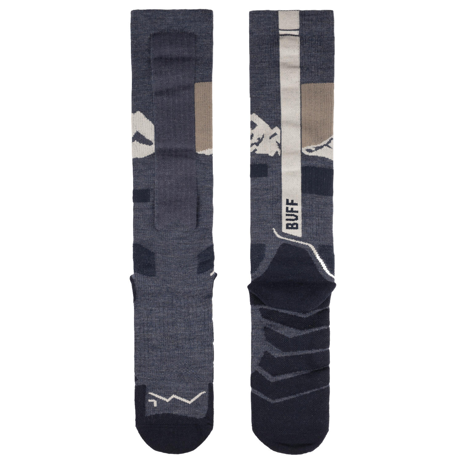 Skarpetki sportowe dla dorosłych  Merino Heavyweight Over The Calf Socks 3/3