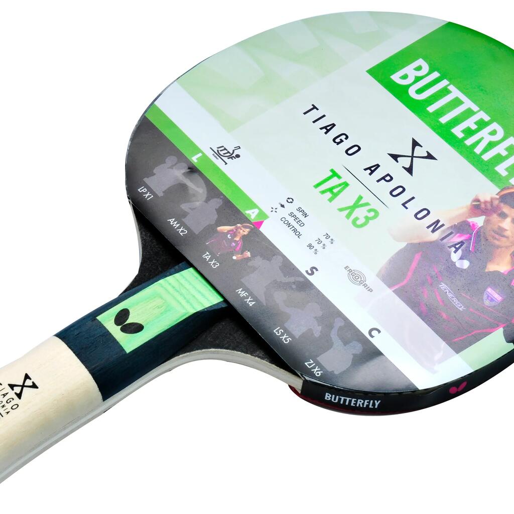 Butterfly Tiago Apolonia TAX3 Table Tennis Bat