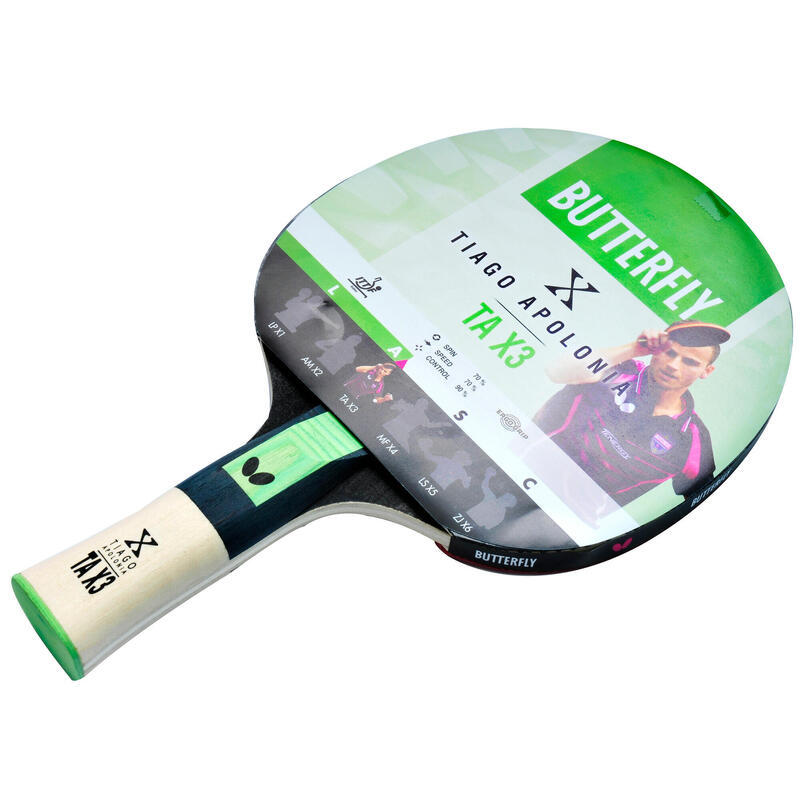 Paleta tenis de masa BUTTERFLY Tiago Apolonia TAX3