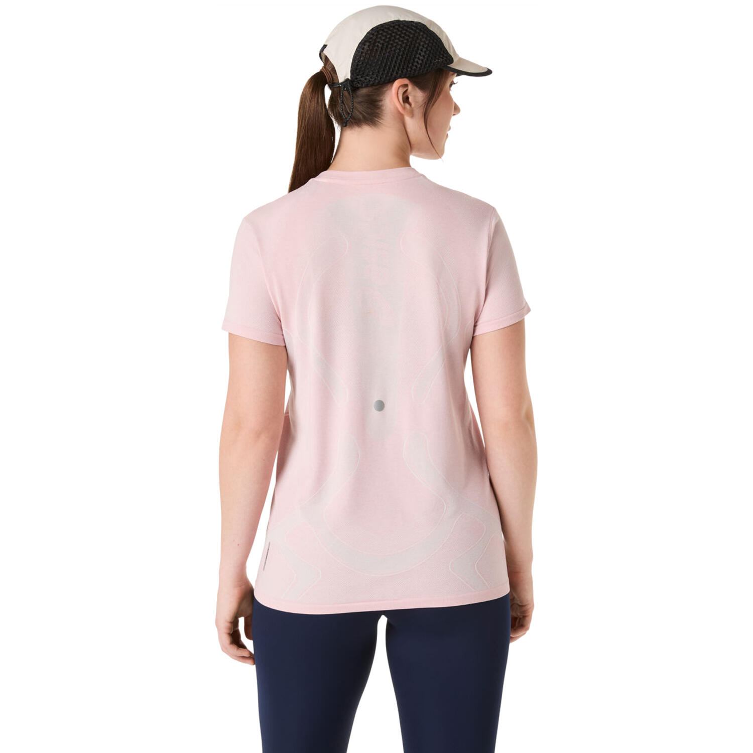 T-shirt sportowy z krótkim rękawem damski Road Seamless SS Top 3/4