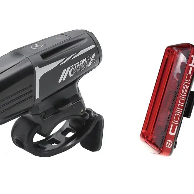 MOON METEOR-X PRO & COMET X Front and Rear Cycle Light Set