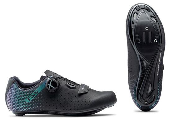 Buty rowerowe szosowe damskie NORTHWAVE Core Plus 2 Wmn czarne