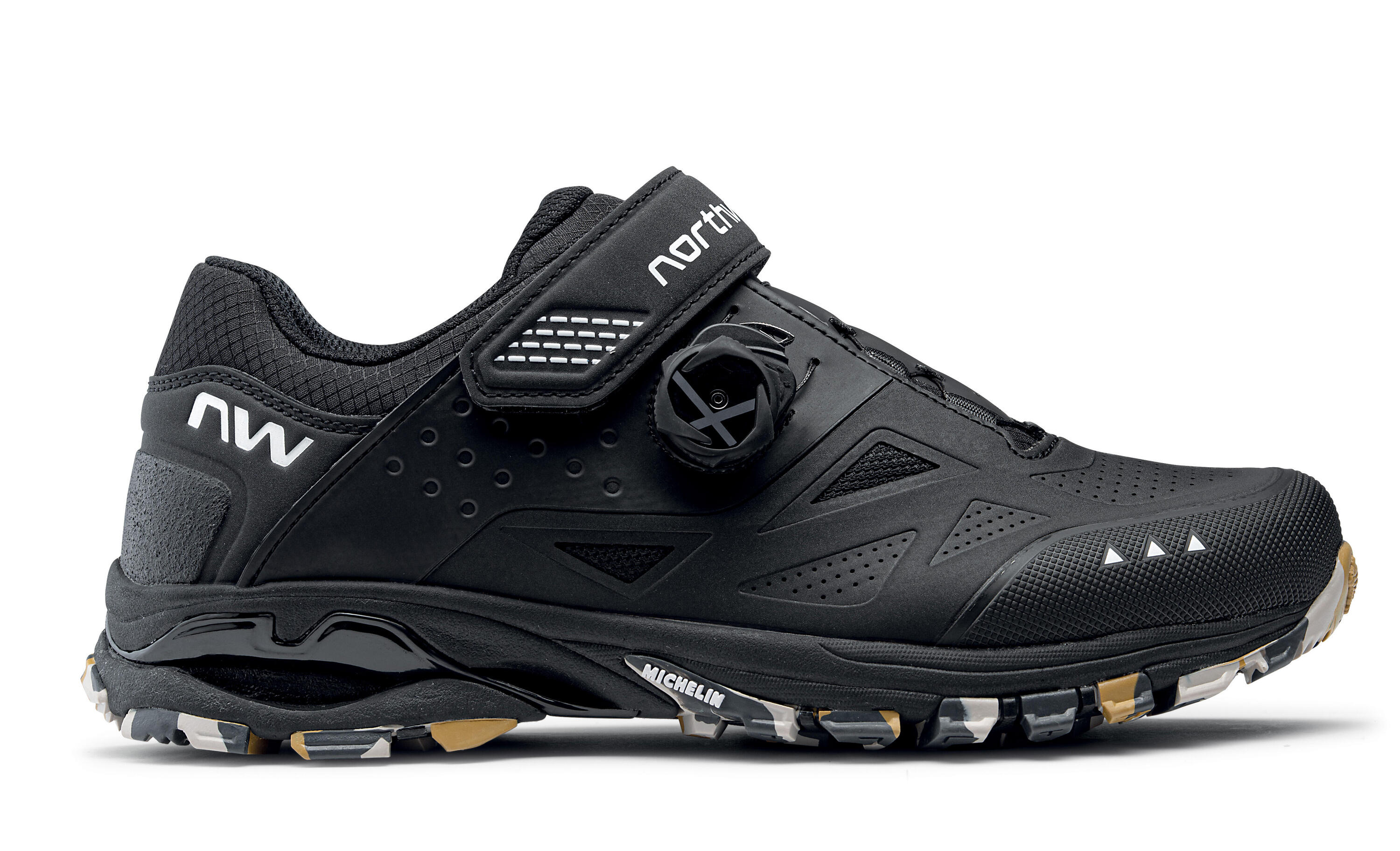 Northwave Spider Plus 3 MTB-Schuhe, Schwarz Camo 2/5