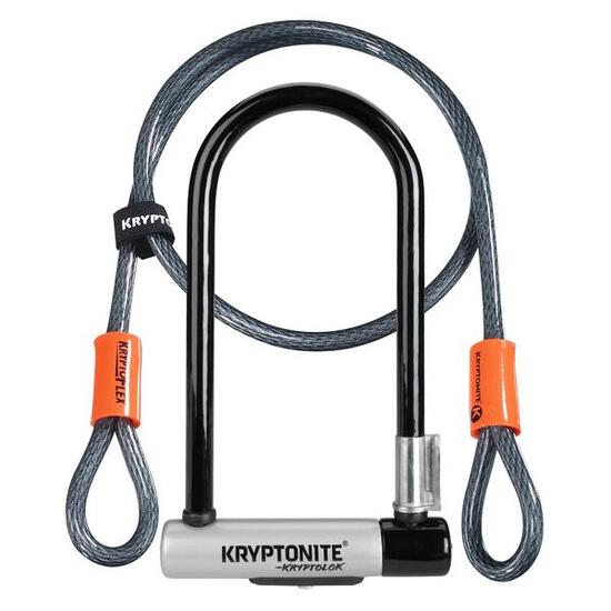 Zapięcie rowerowe Kryptonite Kryptolok Standard U-Lock + linka Kryptoflex