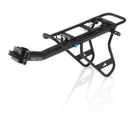 XLC Gepäckträger carry more I RP-R12 schwarz für Sattelstützbefestigung