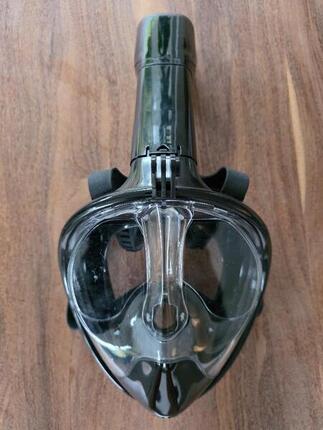 Tussen Particulieren - Snorkelmasker met Gopro mount easy breath zwart