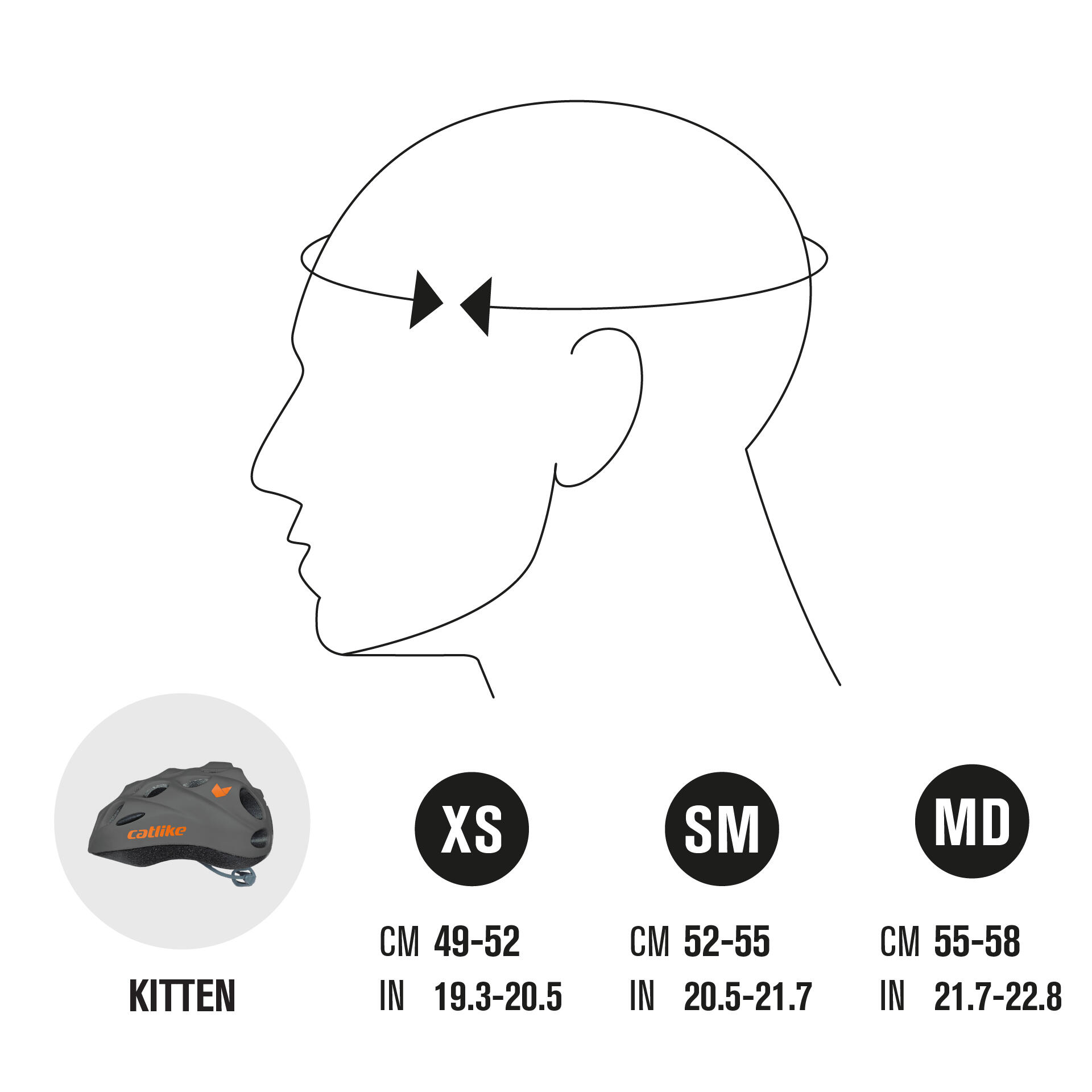 Catlike Kitten - Casque Junior - Rouge Mat 2/7