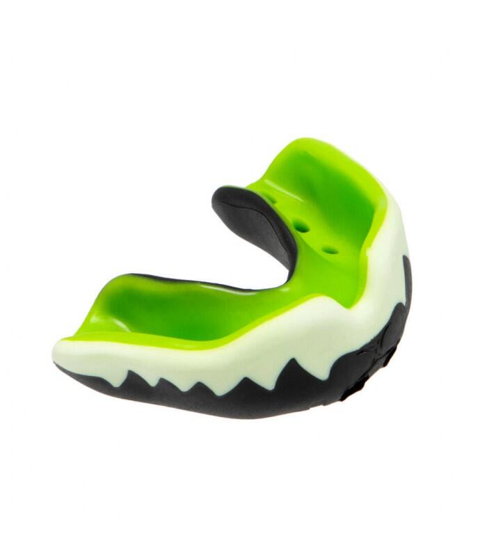 PROTECTOR BUCAL VIPER PRO 3 GILBERT BLANCO/NEGRO, TALLA JUNIOR 3/5
