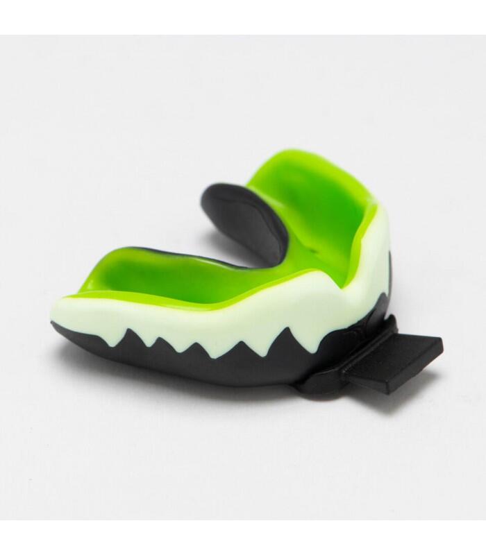 PROTECTOR BUCAL VIPER PRO 3 GILBERT BLANCO/NEGRO, TALLA JUNIOR 5/5
