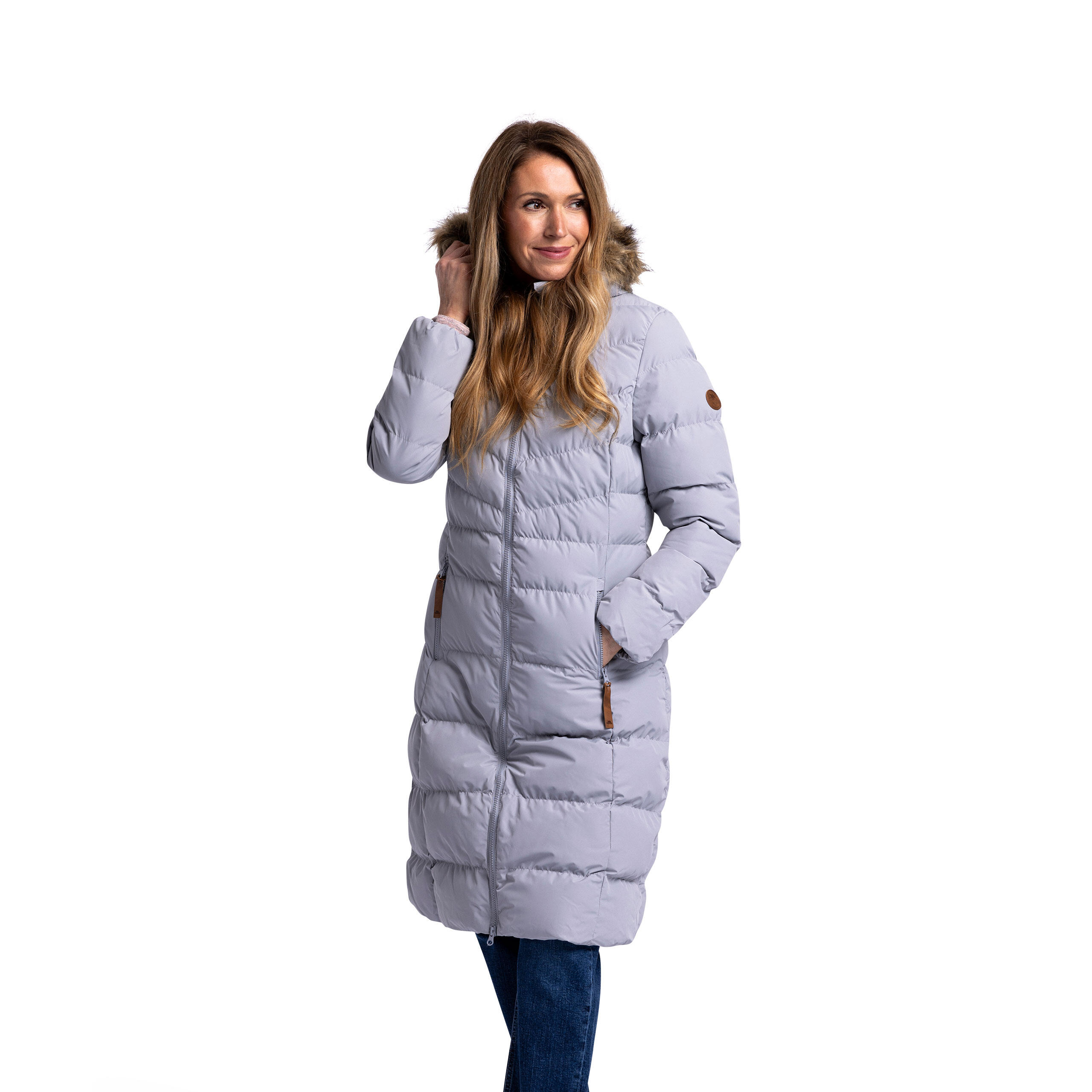 Trespass Audrey - Giacca casual femminile Platino 4/5