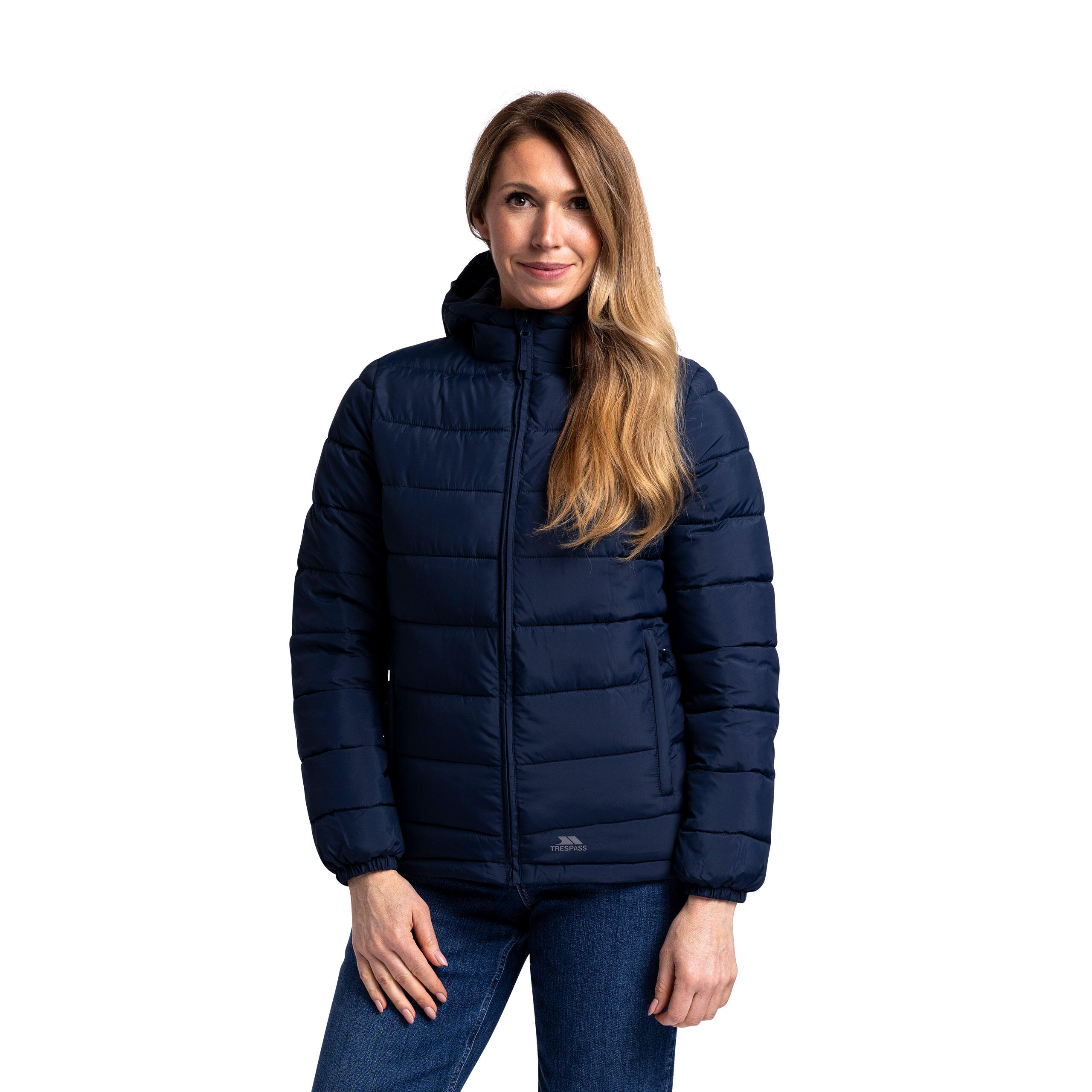 Daunenjacke mit Kapuze, Damen Trespass Elegant 4/5