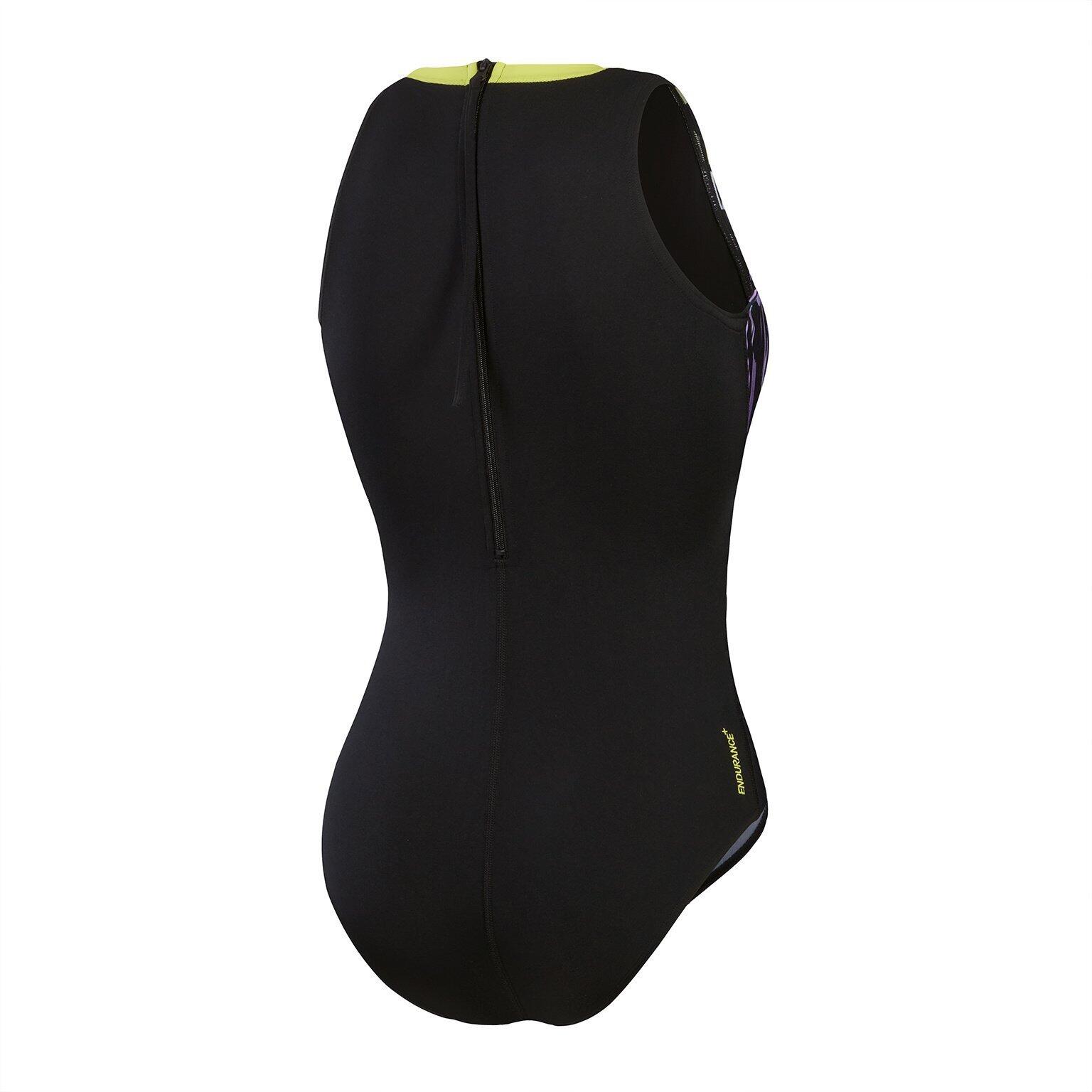 Maillot de bain 1 pièce femme Speedo Print Hydrasuit 2/6