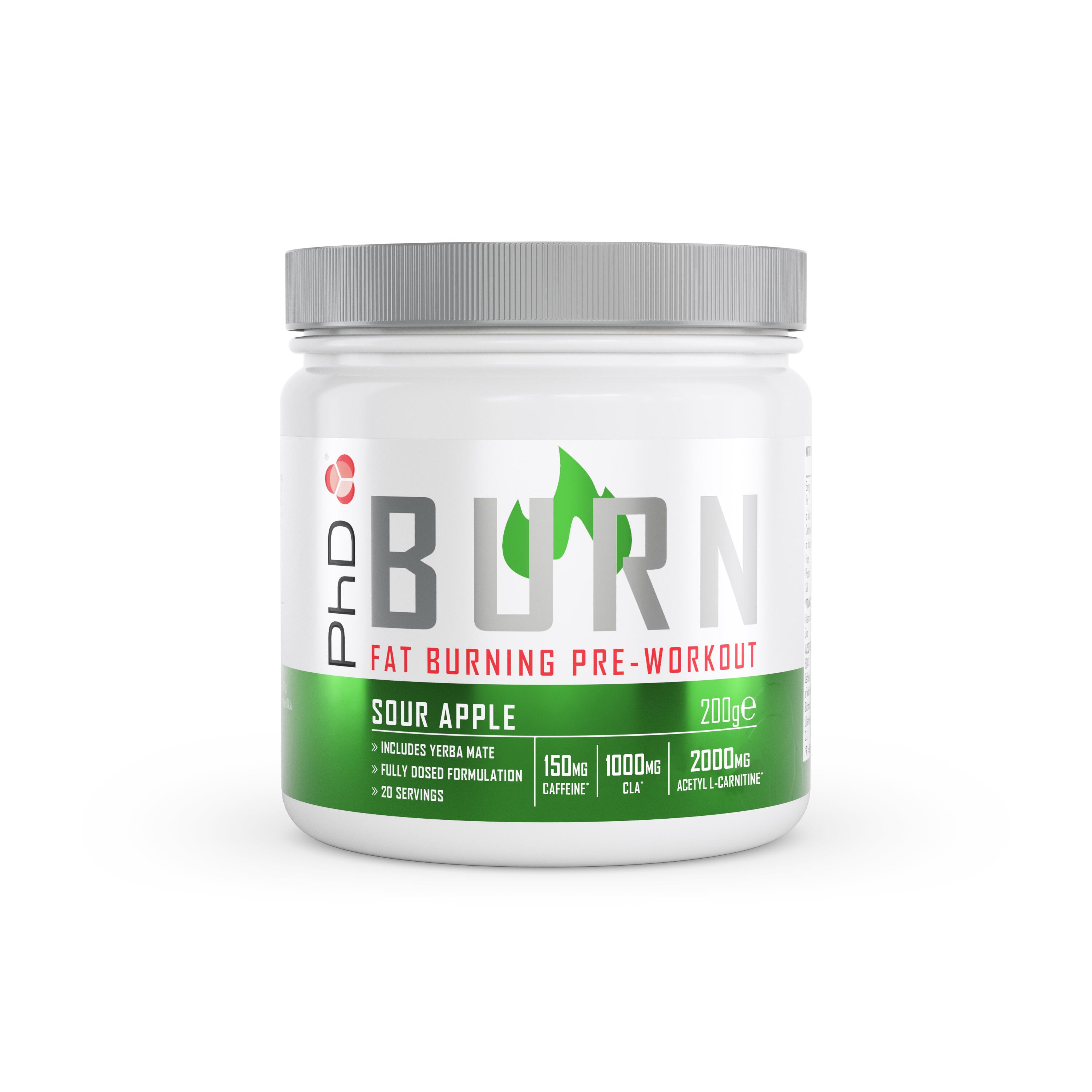 PHD NUTRITION Pre-allenamento Burn 200g PhD Nutrition
