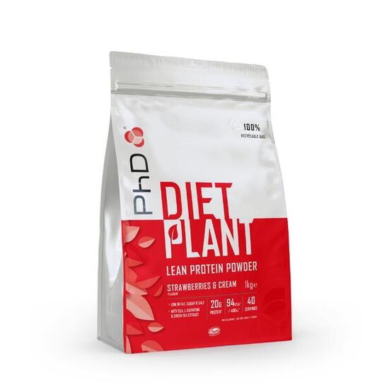 Diet Plant Protein 1kg PhD Nutrition