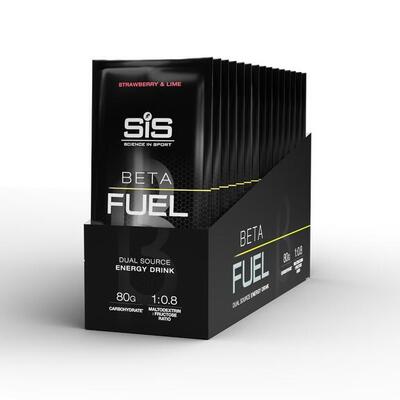 Sis beta fuel 80 powder (15x82g) orange - energie & uithoudingsvermogen