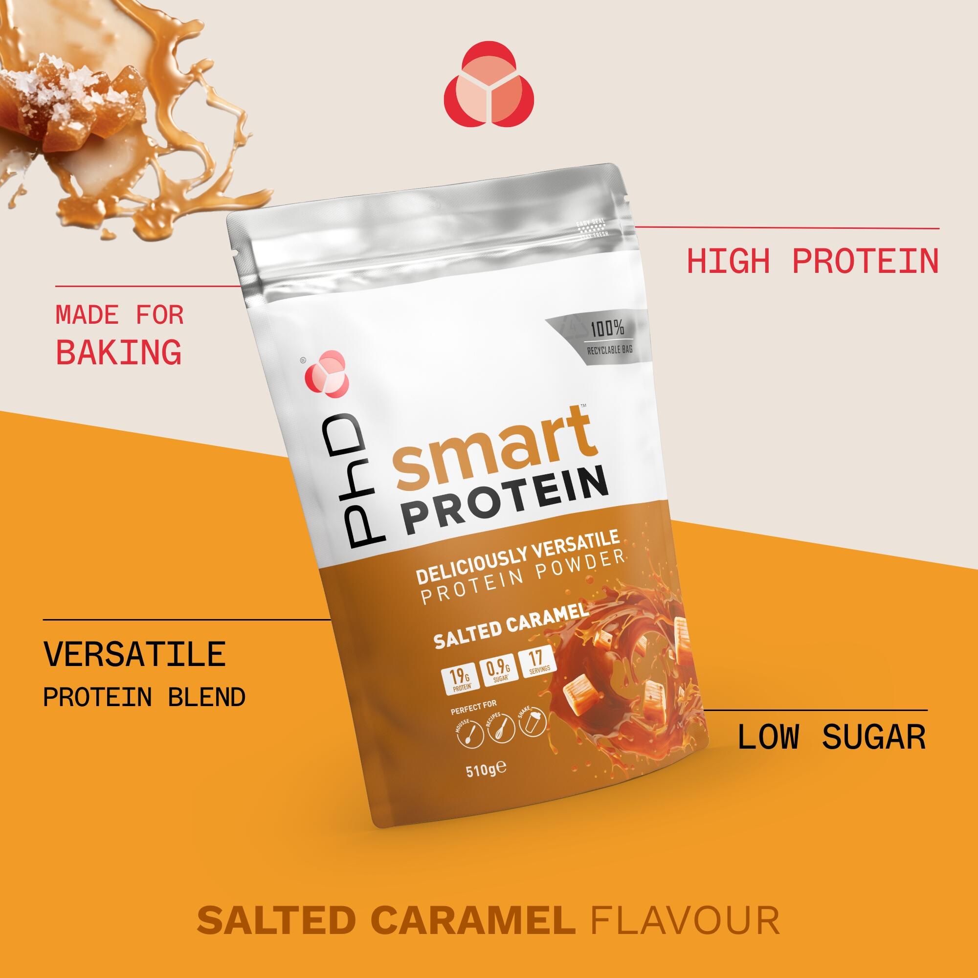 PhD Smart Protein (510g) Salted Caramel - Protéines - Mélange de protéines 2/5