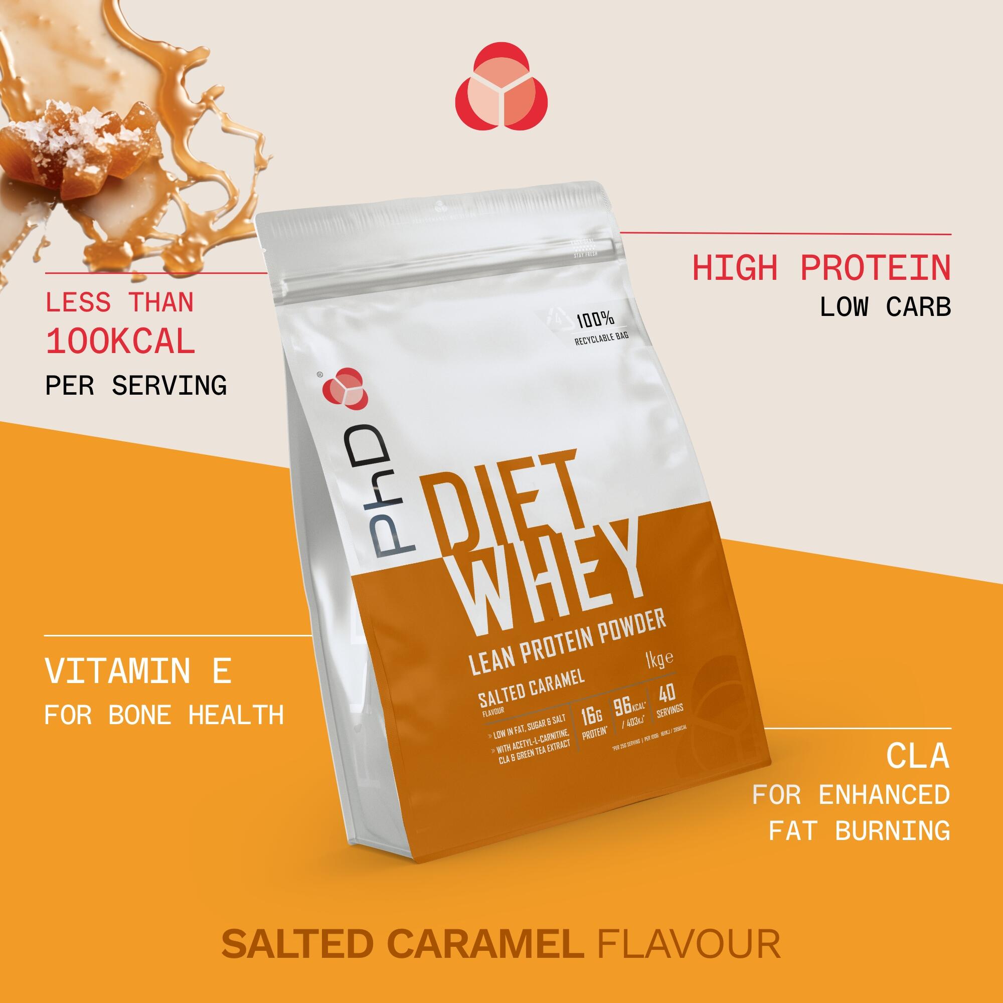 Proteine Diet Whey 1kg PhD Nutrition 2/5