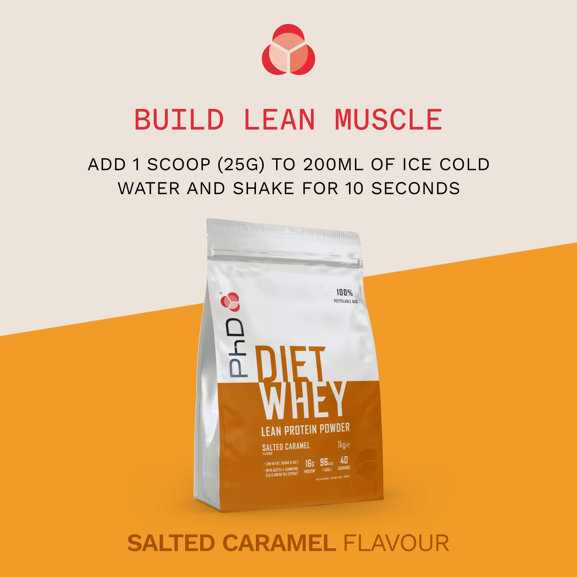 Proteine Diet Whey 1kg PhD Nutrition 3/5
