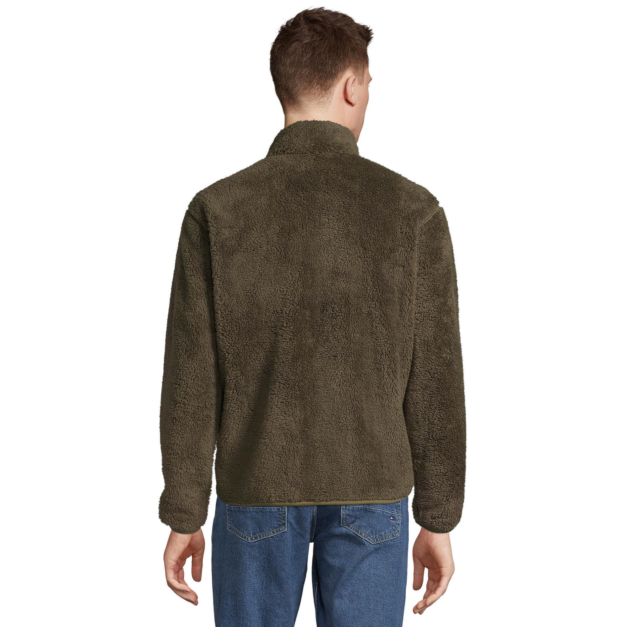 Veste Polaire Adulte (Vert Militaire) 2/4