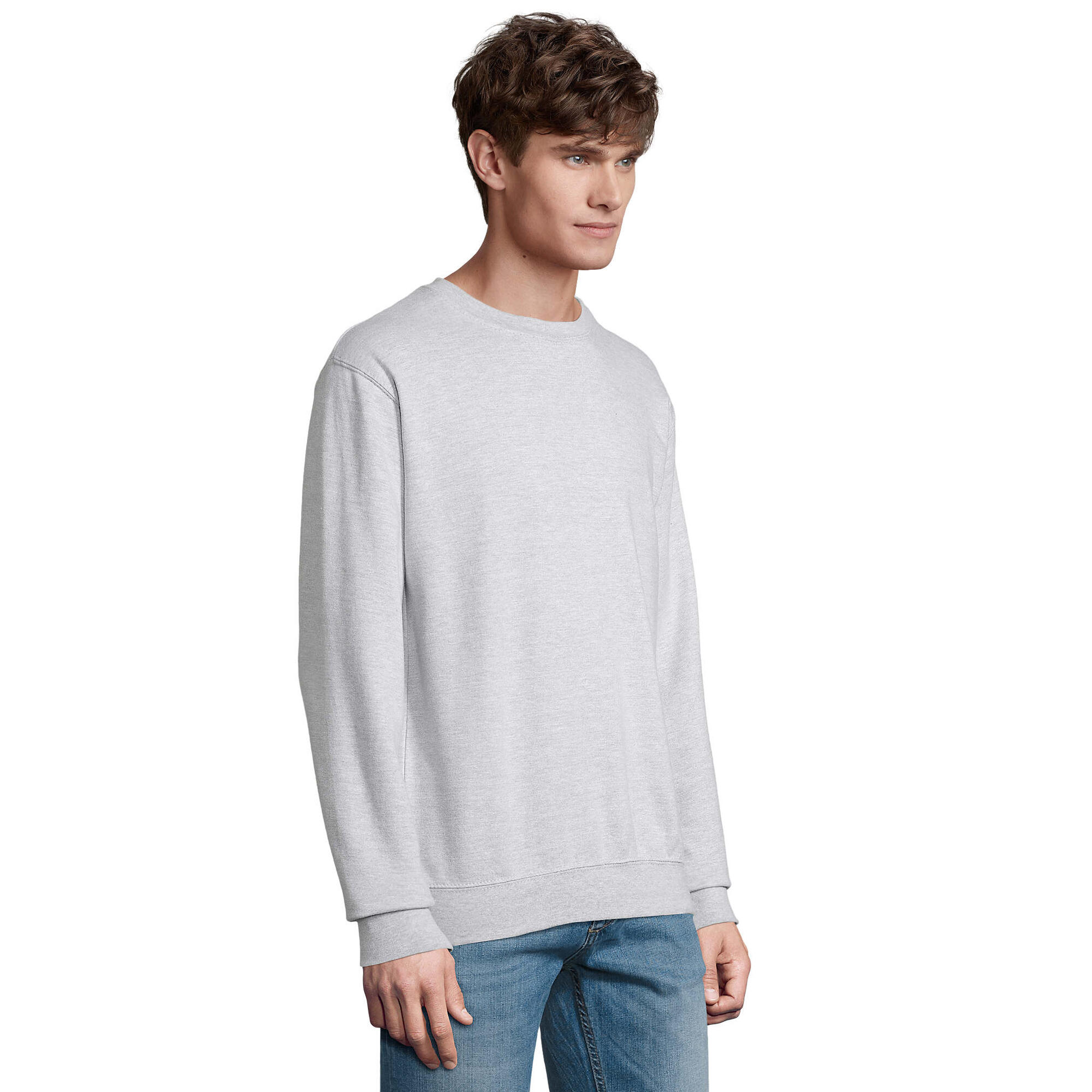 Sweat COLUMBIA Adulte (Gris Chiné) 3/4