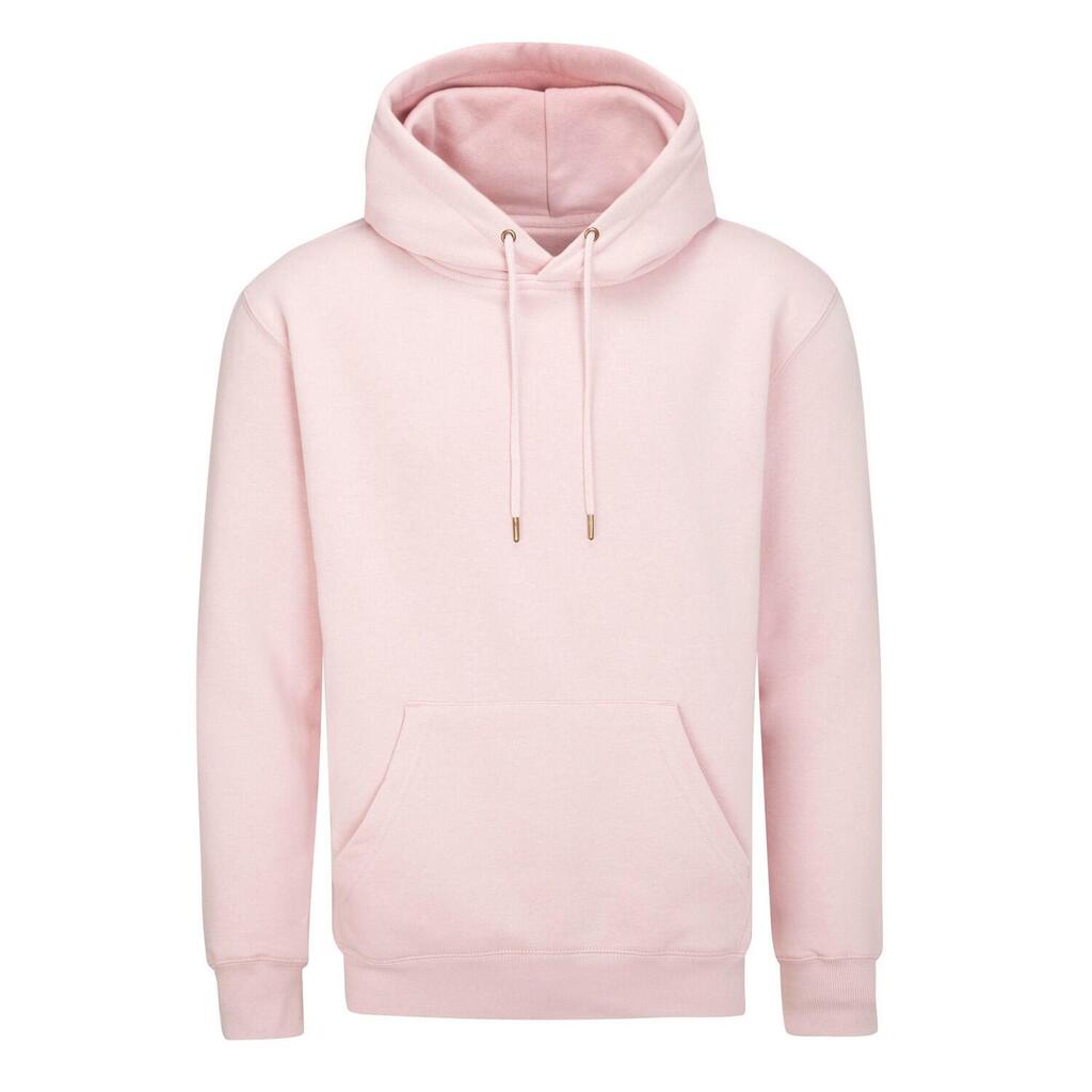 Unisex Adult Essential Hoodie (Soft Pink)
