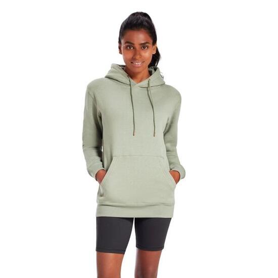 Sweat À Capuche ESSENTIAL Adulte (Vert Kaki Clair)