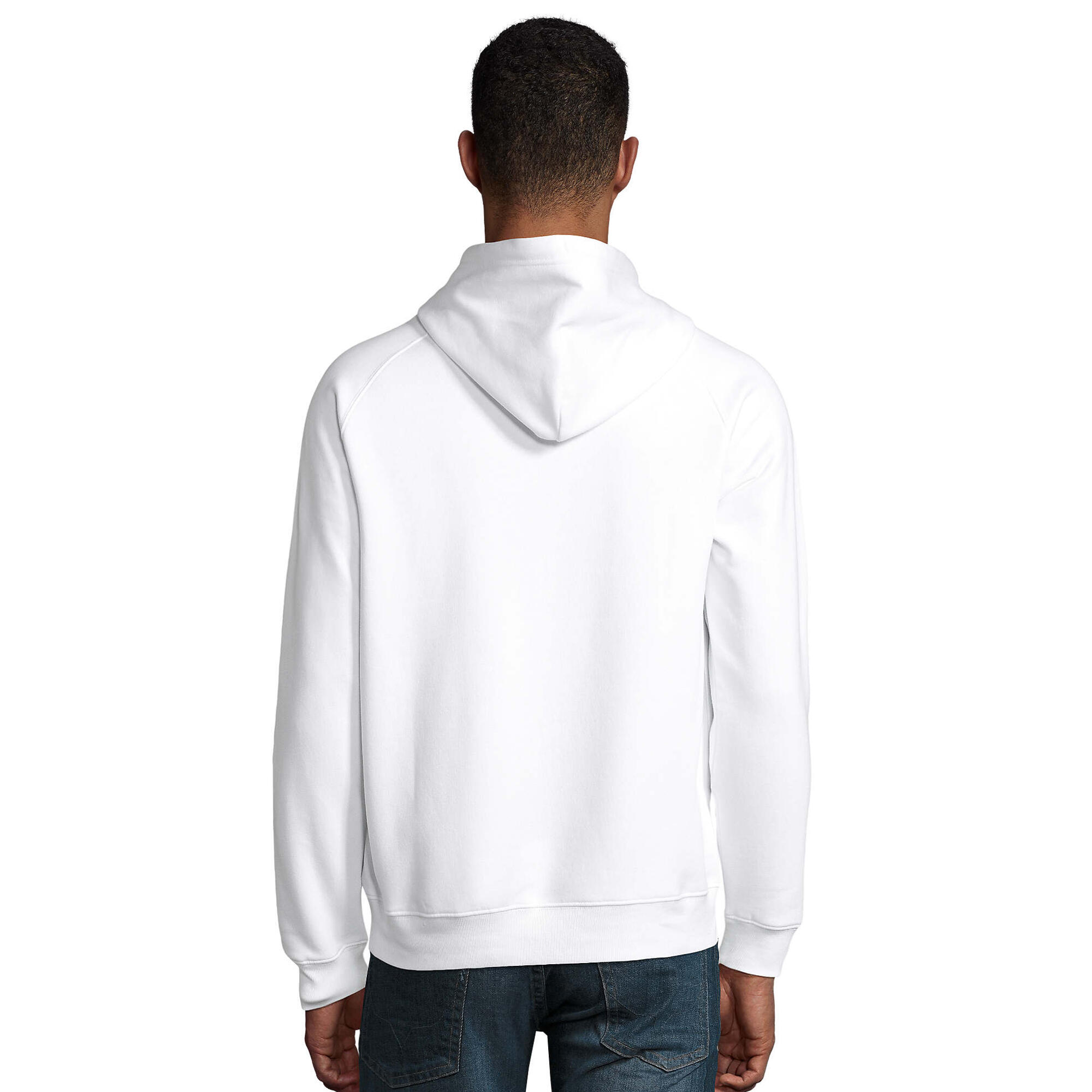 Sweat À Capuche STELLAR Adulte (Blanc) 2/4