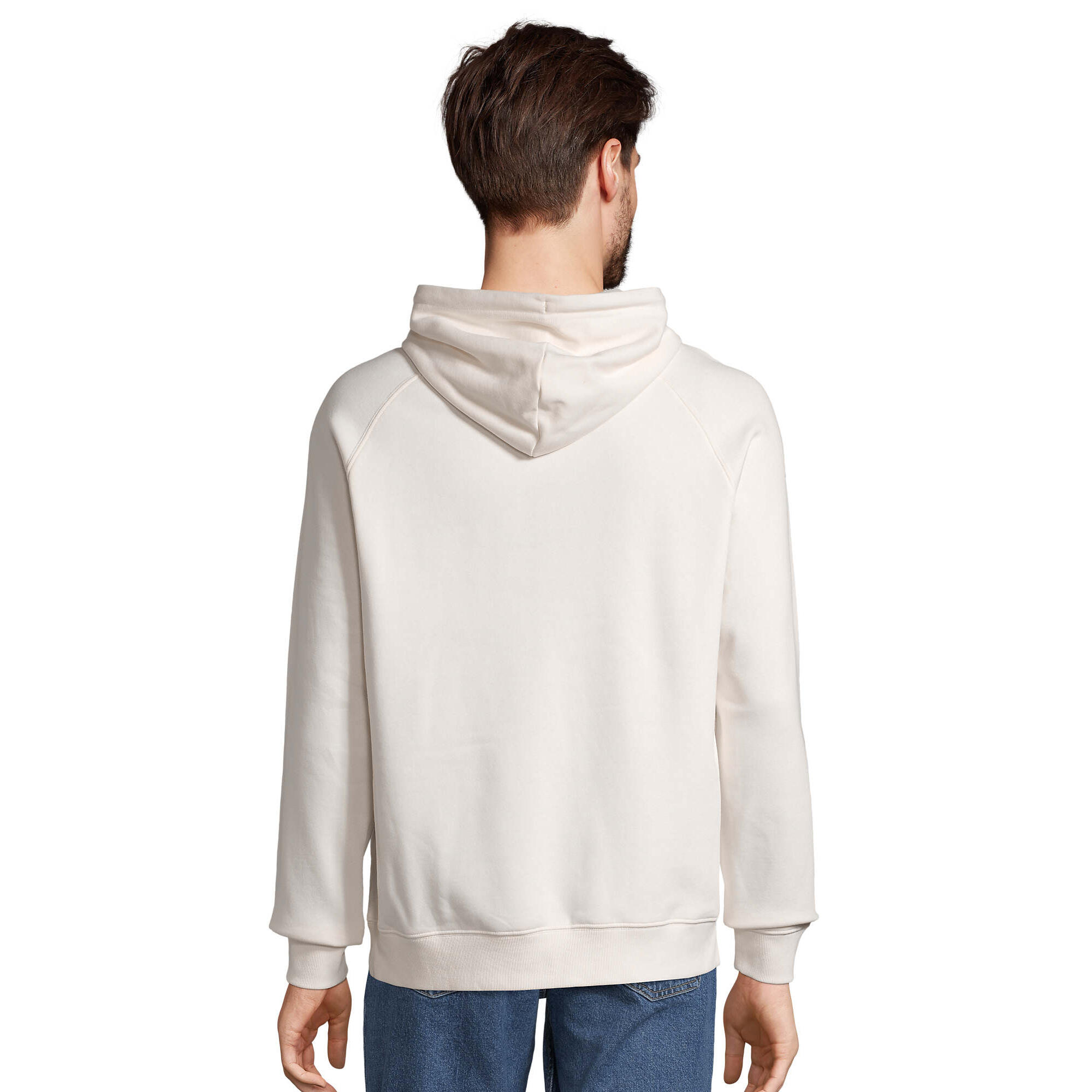 Sweat À Capuche STELLAR Adulte (Blanc Cassé) 2/4