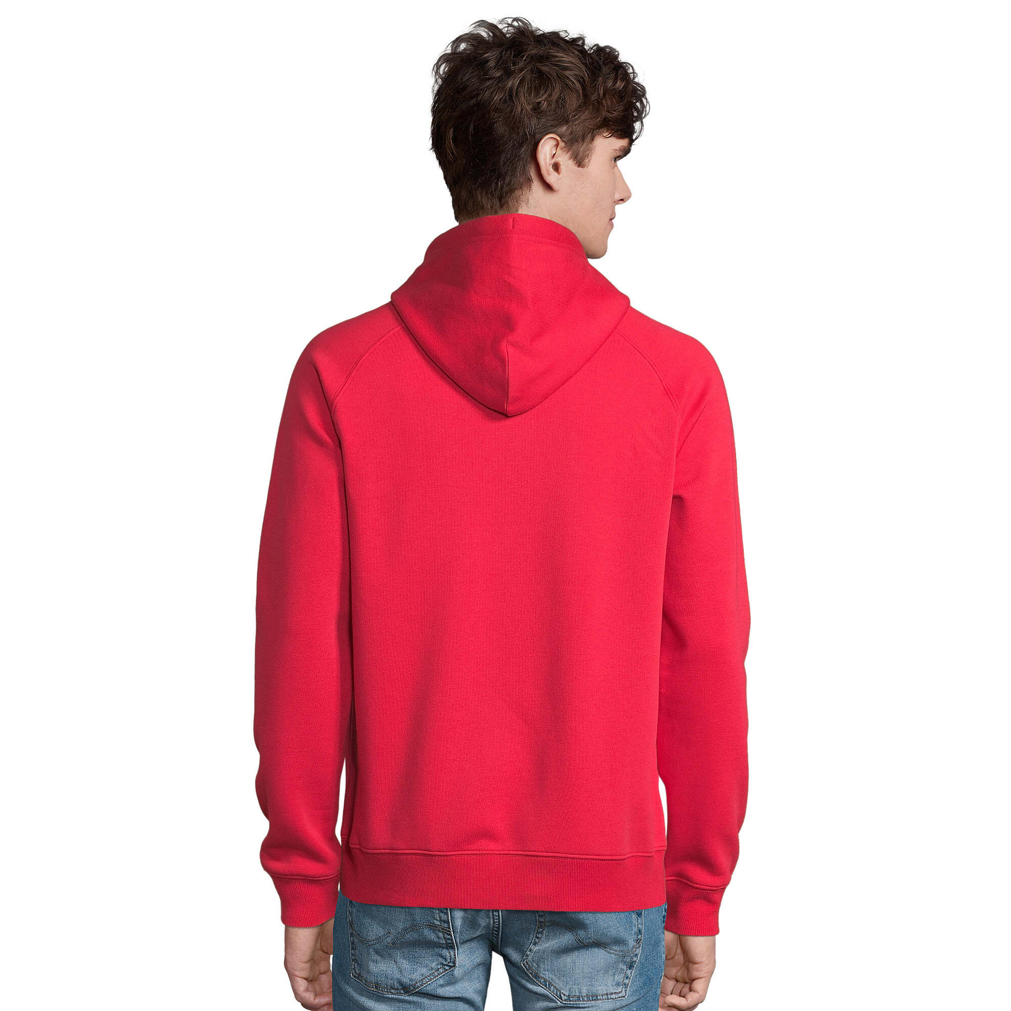 Sweat À Capuche STELLAR Adulte (Rouge) 2/4