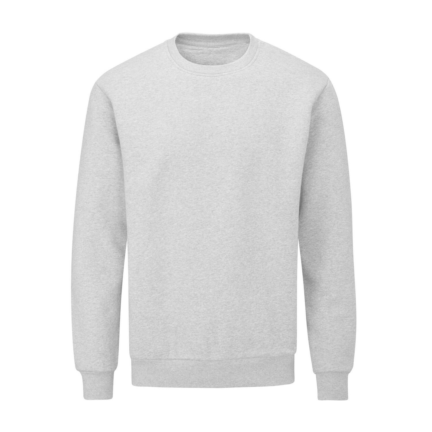 Mantis - Sweat Motif/style Uni Essential Adulte (gris Chiné Chiné) - Polaire - Gris - Decathlon